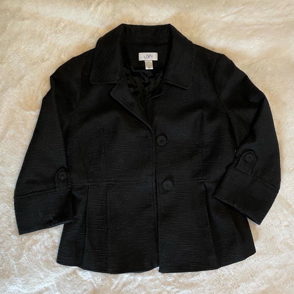 Loft black blazer